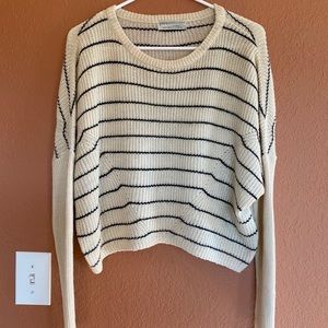 Urban Outfitters Crop Striped Sweater